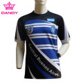 Camiseta de rugby de sublimación personalizada de moda