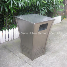 Outdoor waste bin stainless steel garbage bin