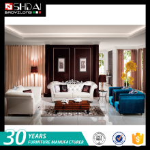 China manufacturer 2016 newest classical leather sofa set