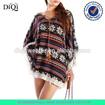 wholesale cashmere poncho, cashmere knitted poncho