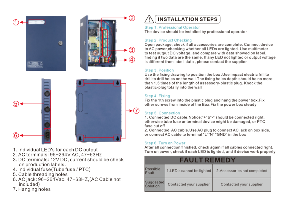 Power Supply Box