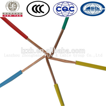 PVC Insulation electrical wire & cable wiring for electrical equipment