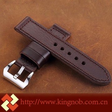 OEM/ODM OP-37 Handmade Genuine Leather Watch Strap for Panerai