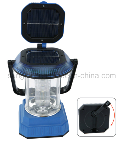 Portable LED Camping Lantern with Solar Power