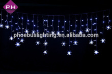 snowflake led falling icicle light