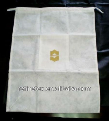 Non woven drawstring laundry bag