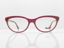 Dolce Gabbana Acetate Branded Optical Frames D&amp;g Dd1245 Burgundy With Gold