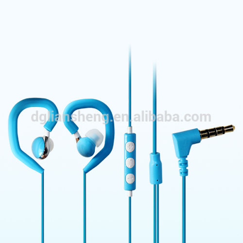 Mobile universal earphone for sport with ear hook