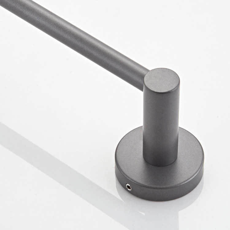 ラウンドベースバスルームハードウェアペンダントシングルタオルラック