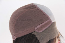 Natural black color human hair full lace wig yaki straight lace wig indian women hair wig decent quality 4*4 size mono wig