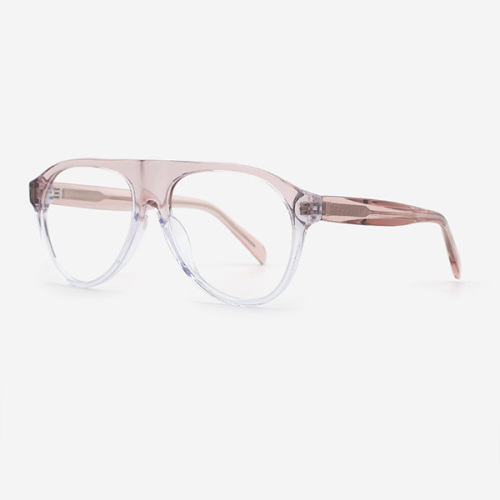 Aviator Oversize Acetate Women's Optical Frames 23A3080