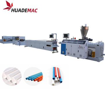 Υψηλή έξοδος 4 κοιλότητα PVC Conduit Pipe Making Line