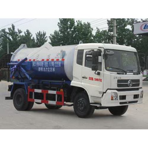 Dongfeng Tianjin 6CBM vide aspirateur des eaux usées camion