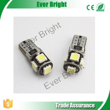 T10 Canbus 5050 5 Smd 3chips 5 led 90 LM Error Free License Interior Lights,error free canbus bulb led