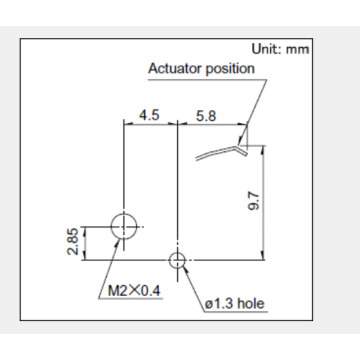 Universal type Detection switch