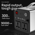 300W Portable Power Station 217.6Wh, 68000mAh 4S1P LiFePO4, 25W PD, 150W AC Input, 3W LED, 2.6KG, 110V/220V Optional