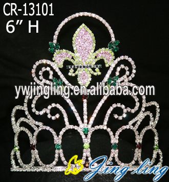 Rhinestone Wholesale Pageant Crown For Sale