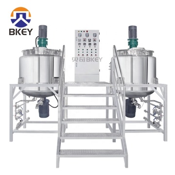 Industrial Vacuum Emulsifying Mixer for Wax Paste Making