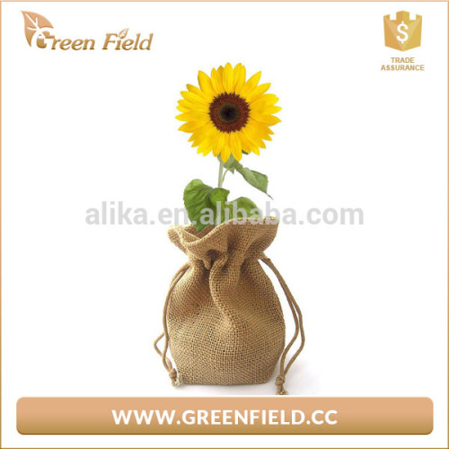 Eco Friendly Custom Jute Grow Bag flower plant grow bag