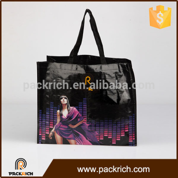 Good textured bag hot sale promo woven laminated shopping bag