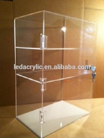 Acrylic Countertop Locking Security Showcase