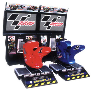 car racing game machine