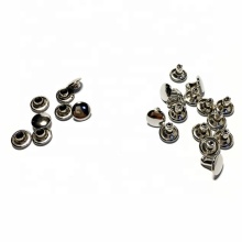 High Quality 8mm Nickel Snap Cap Rivet Button Metal Snap Rivet