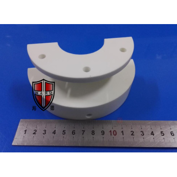 piezas de mecanizado de cerámica de alúmina de semicricto precisa