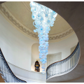 Grandes candelabros de cristal para el lobby del hotel