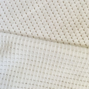 white cotton knit fabric