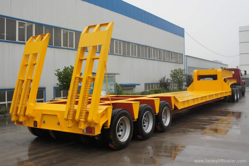 Lowbed semi-trailer for heavy duty & special transport