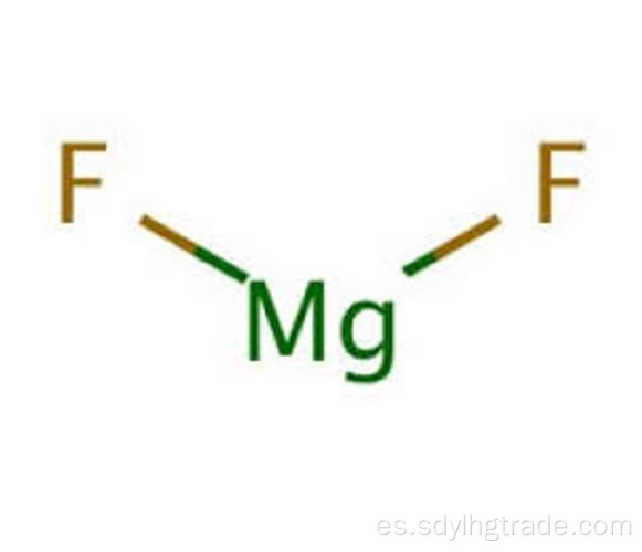 Diagrama de puntos y cruz de fluoruro de magnesio