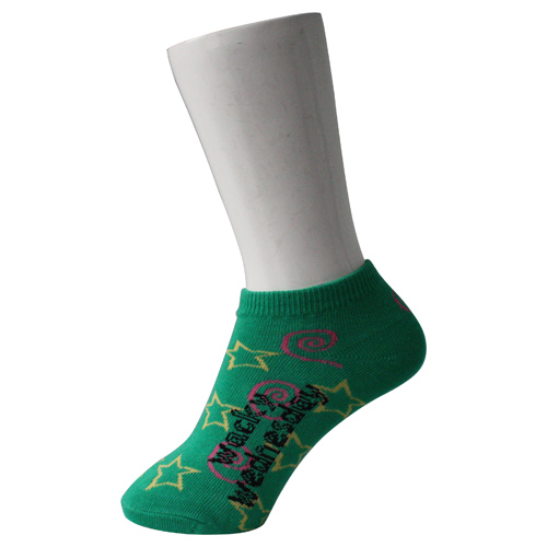 Green Boy&#39;s Boots-Socken