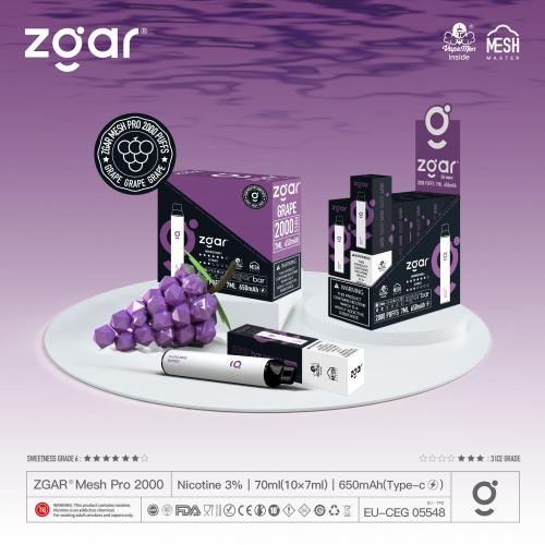 Zgar bar jetable vape stig premium zgar Plus