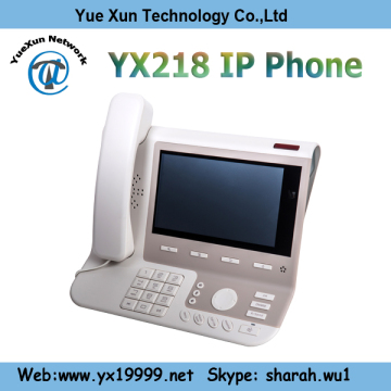 Android OS Capacitive touch screen Video VoIP Phone YX218