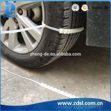 Superior quality self-locking nylon Tire Traction, Cable Tie Traction