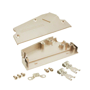 1.27mm Series Shielded Backshell Kit 100P Angled Exit