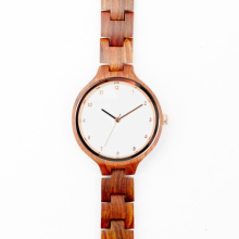 New Design Rose Wood Watch for Lady