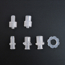 RUNZE Food Grade PP Luer Connector Luer Hose Connector with Luer Lock
