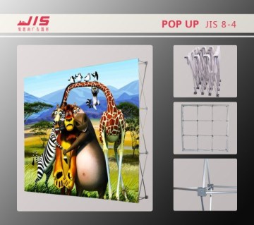 portable pop up wall Custom exhibition pop up banners Newly velco pop up backdrop stand