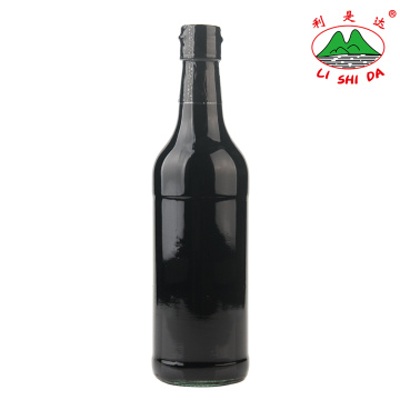 500ml بطری شیشه ای گلوتن بدون سس سویا سبک