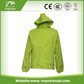 Fashionable Breathable Windbreaker Waterproof Rain Jacket