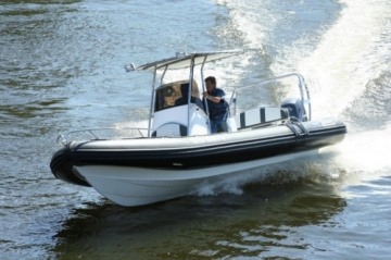 Aqualand 22feet Fiberglass Boat/Rigig Inflatable Boat/Rib Boat (RIB640B)