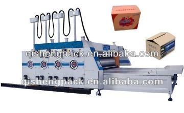 Semi Automatic box making printing and slotting machinery