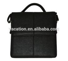 black color cheap leather briefcase