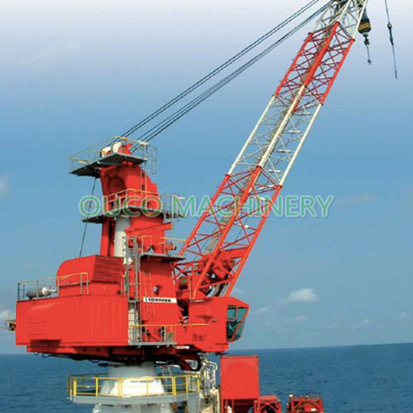 Guindaste offshore de grande tonelagem 80T tipo Hiba