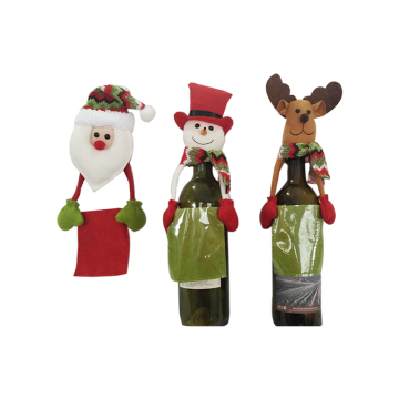 KIHA gifts christmas decoration supplies christmas santa claus doll candy boot plastic candy boot holder for christmas