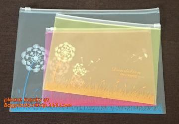 pvc zipper lock slider bag/Resealable PVC Slider Zip Poly Bag, slider zipper pvc pouch clear vinyl pvc ziplock bag