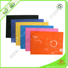 colorful document file made by 100% recycled PP