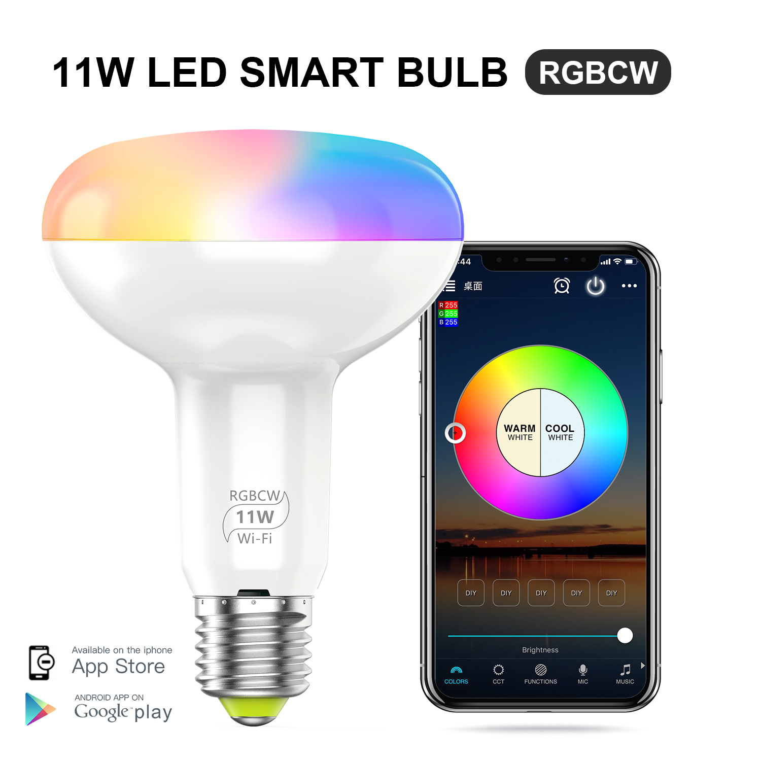 11W smart bulb